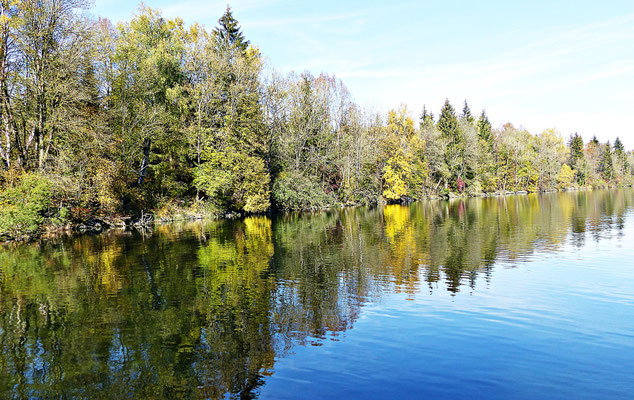Beim Lech im Herbst