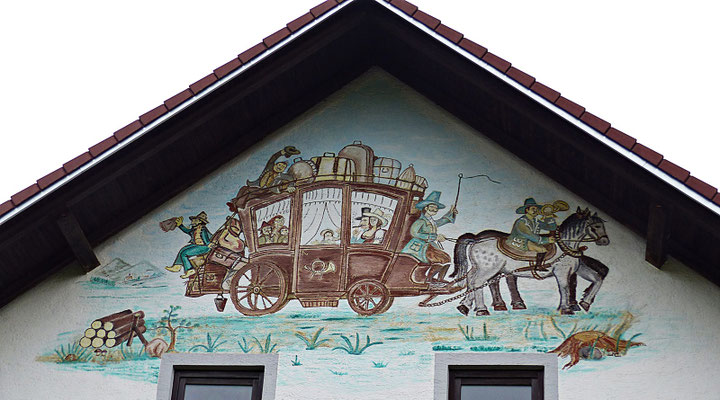 Lüftlmalerei aus Bayern