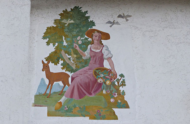 Lüftlmalereien aus Garmisch