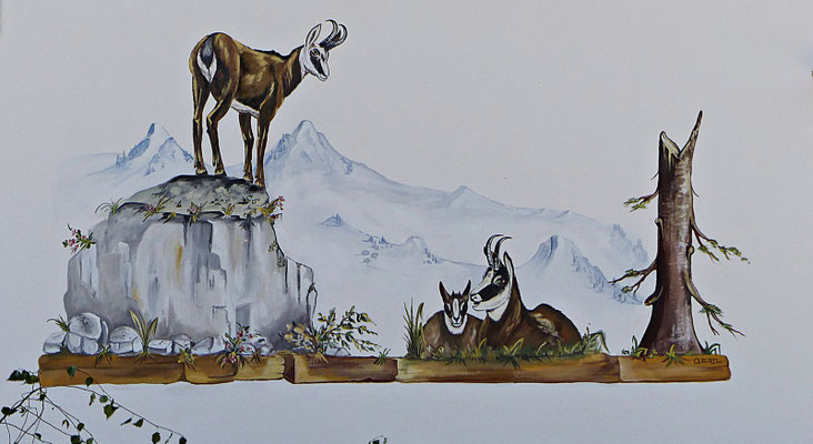 Lüftlmalereien aus Garmisch
