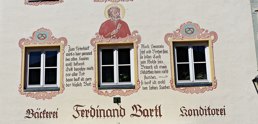 Lüftlmalerei in Wolfratshausen