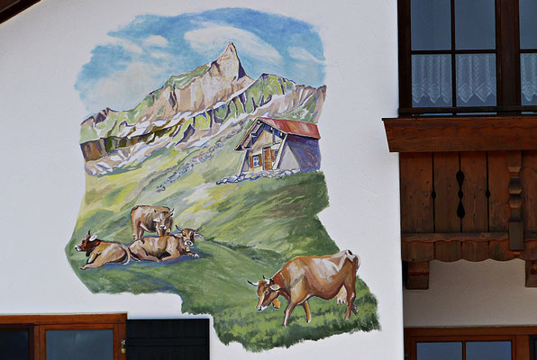 Lüftlmalerei im Allgäu