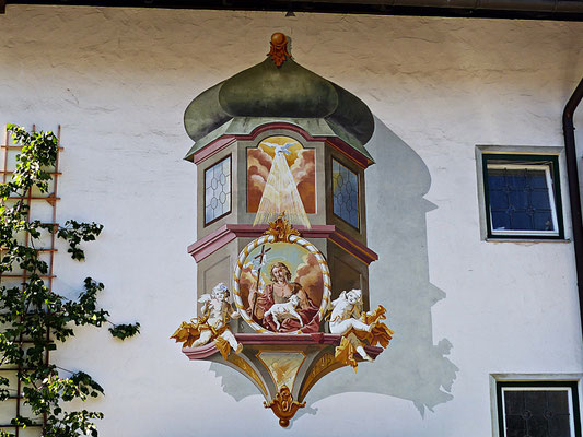 Lüftlmalereien von der Familie Pfeffer
