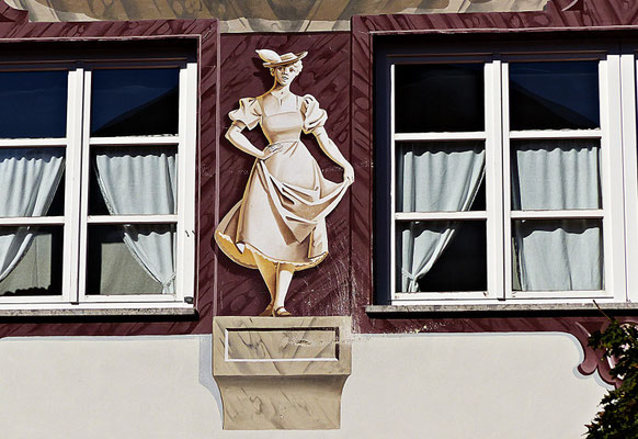 Lüftlmalereien von der Familie Pfeffer