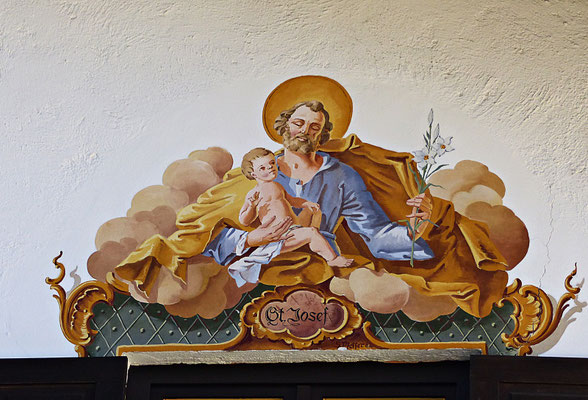 Lüftlmalereien von der Familie Pfeffer