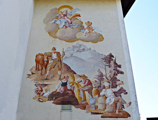 Lüftlmalerei aus Partenkirchen