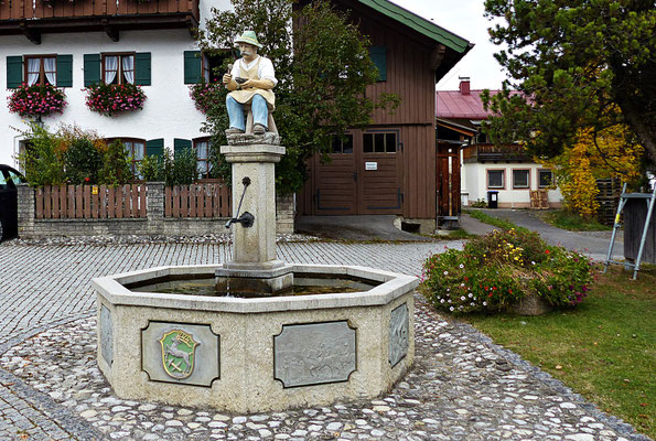 Holzschnitzerei in Unterammergau