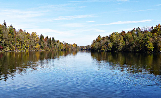 Beim Lech im Herbst