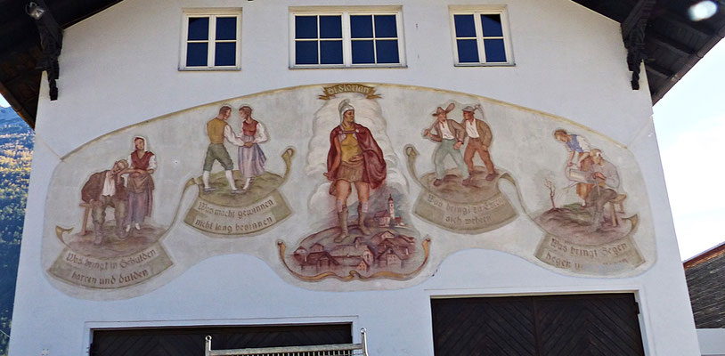 Lüftlmalerei in Bayern