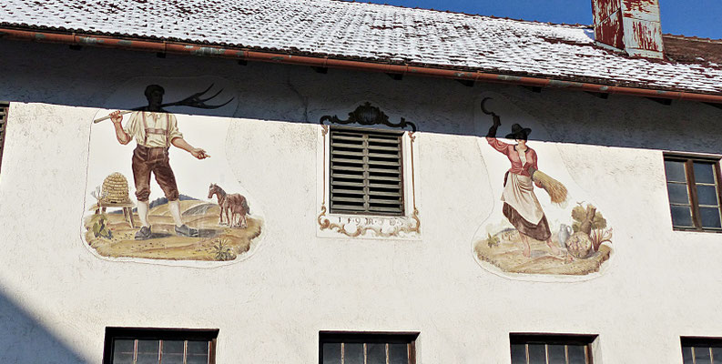 Lüftlmalerei in Dießen am Ammersee