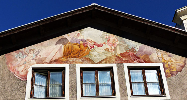 Lüftlmalerei aus Partenkirchen