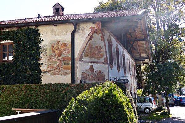Lüftlmalerei in Oberammergau
