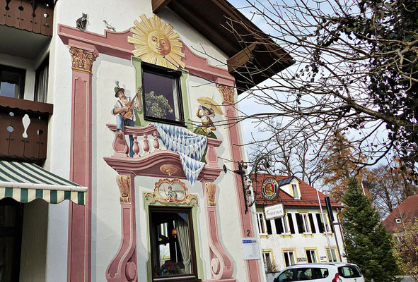 Lüftelmalerei in Seeshaupt
