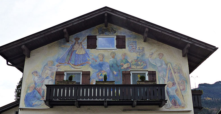 Lüftlmalereien aus Garmisch