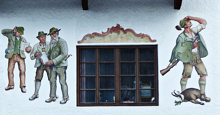 Lüftlmalerei aus Bayersojen