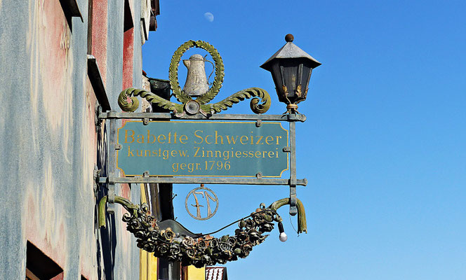 Nasenschild in Dießen am Ammersee