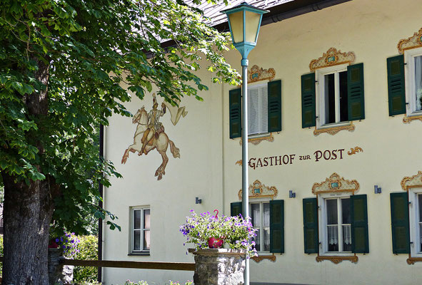 Lüftlmalerei in Jachenau