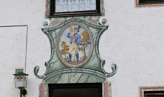 Lüftelmalerei im Allgäu