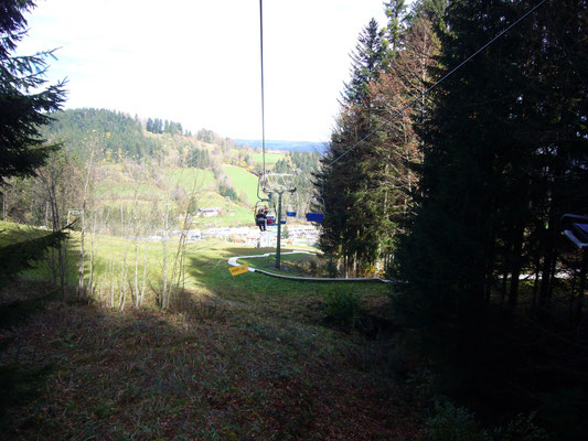 Bei der Blomberg Sommerrodelbahn