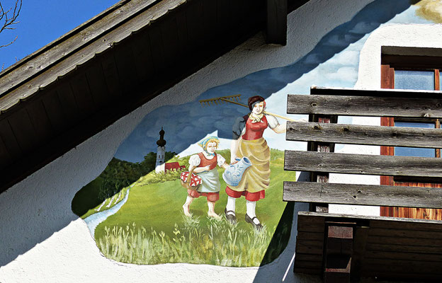 Lüftelmalerei in Bayern