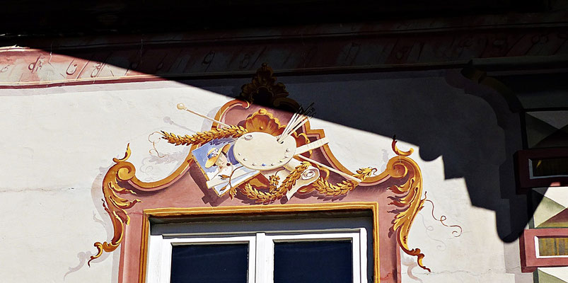 Lüftlmalereien von der Familie Pfeffer
