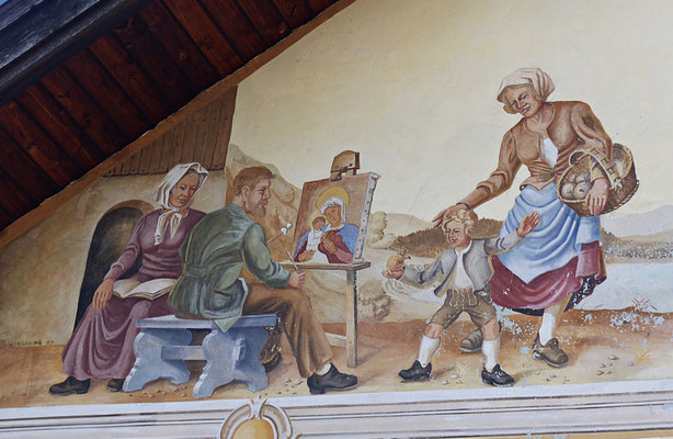 Lüftlmalerei in Dießen am Ammersee