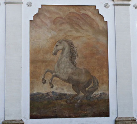 Wandmalerei in Salzburg