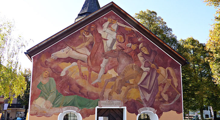 Lüftlmalerei aus Partenkirchen
