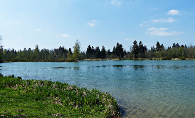 Der Lech bei Scheuring