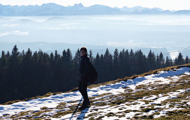 Inversionswetterlage beim Auerberg
