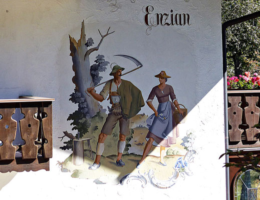 Lüftlmalereien aus Mittenwald