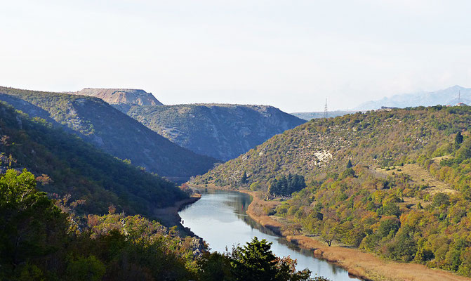 An der Zrmanja im November 2018