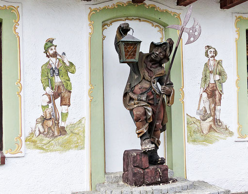 Holzschnitzerei im Allgäu
