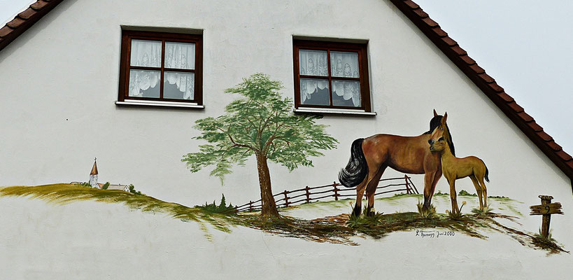 Lüftlmalerei in Schwenningen