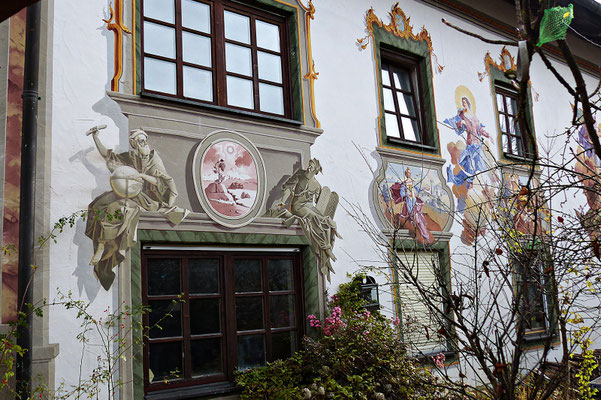 Lüftelmalerei in Tutzing beim Starnberger See