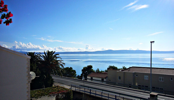 Aussicht vom Balkon
