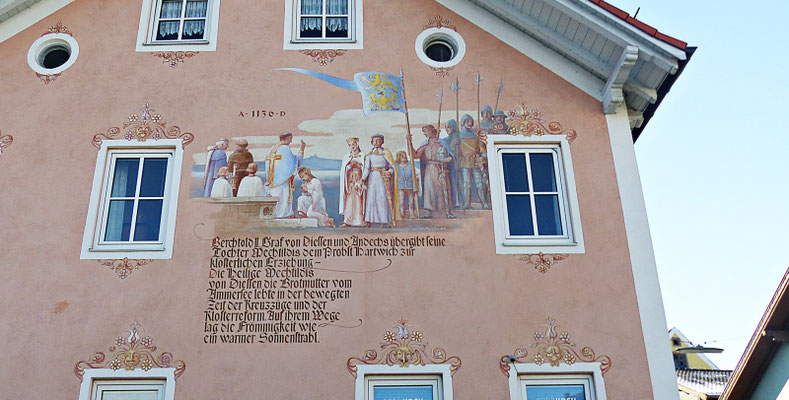 Lüftlmalerei in Dießen am Ammersee