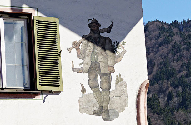 Lüftelmalerei in Bayern