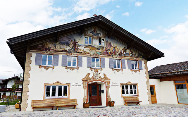 Lüftlmalereien von der Familie Pfeffer