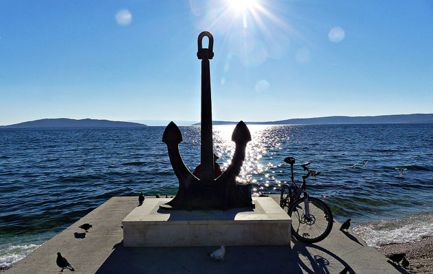 Spaziergang am Meer entlang