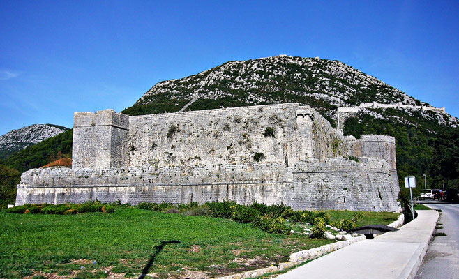 Die Mauer von Veliki Ston