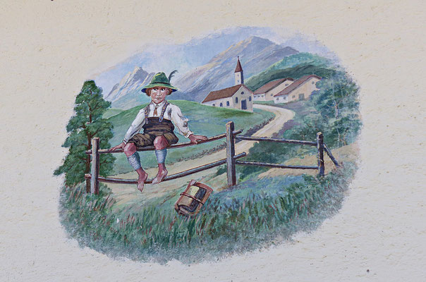 Lüftlmalereien aus Mittenwald