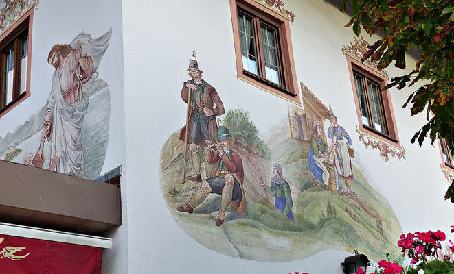 Lüftelmalerei in Bernau