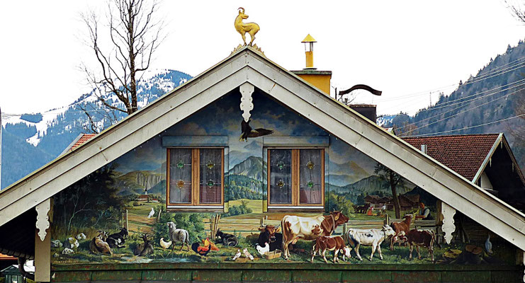 Lüftlmalerei aus Bayern