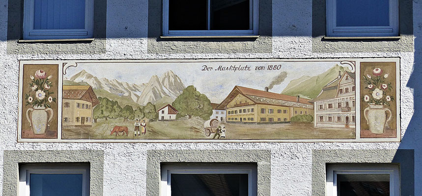 Lüftlmalereien aus Garmisch