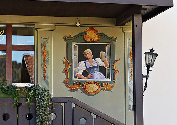 Lüftlmalereien von der Familie Pfeffer