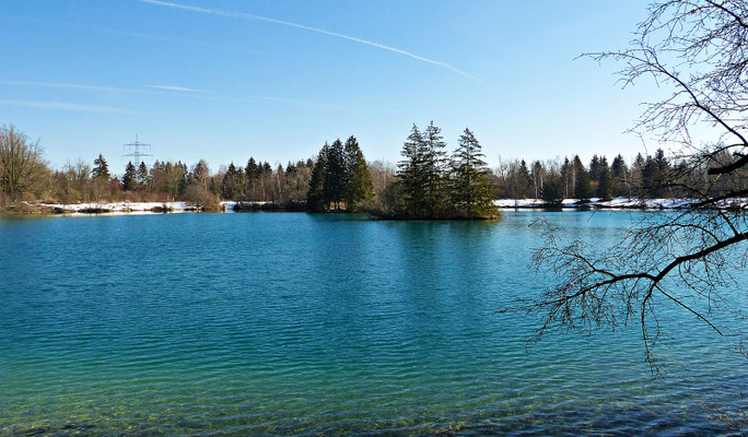 Der Auensee bei Königsbrunn