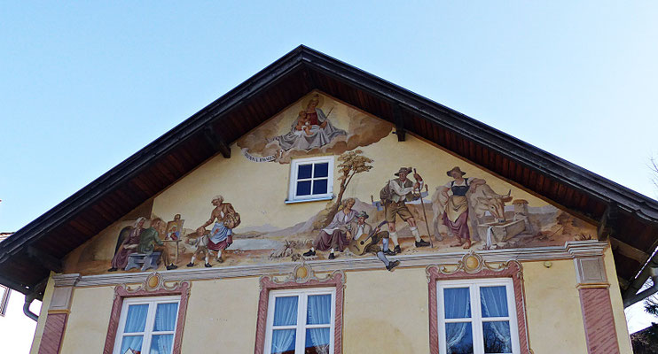 Lüftlmalerei in Dießen am Ammersee