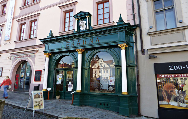 Ehemalige Apotheke zum letzten Einhorn, heute ein Museum