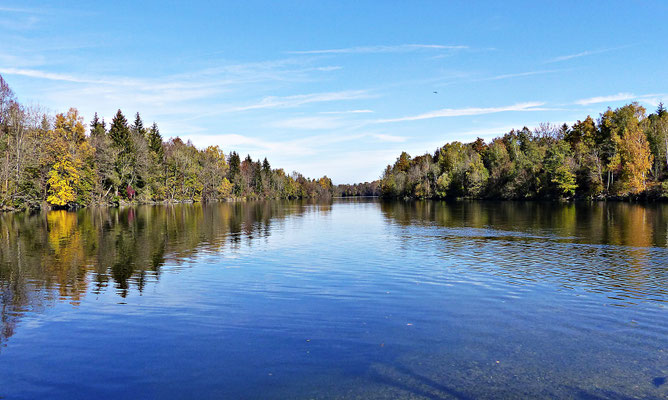 Beim Lech im Herbst